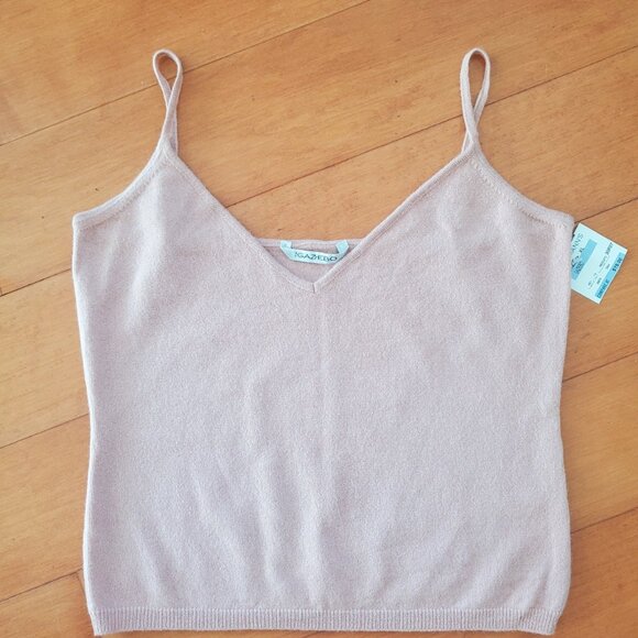 New italian  Angora/Merino Wool Top by GAZEBO IPSE,  XL - Picture 3 of 6